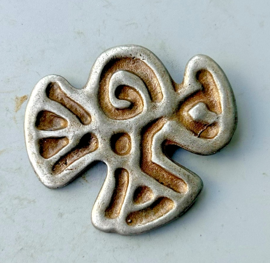 Old Tibetan Buddhism Iron Phurba Dagger, Thokcha Ritual Amulet