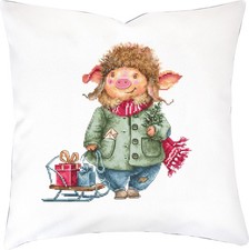 Counted Cross Stitch Cushion Pillow Cover " Pillowcase" Embroidery Kit