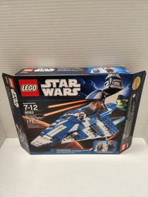 LEGO Star Wars Plo Koon's Jedi Starfighter 8093 Complete Set w/Box & Minifigures