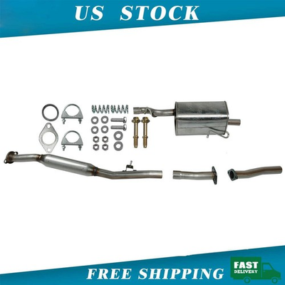 #ad Stainless Steel Resonator Pipe Muffler Kit For 2006 2008 Subaru Forester 2.5L $247.59