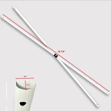 for Ozark Trail 10' X 10' New Simple Push Straight Leg Canopy Gazebo MIDDLE Trus