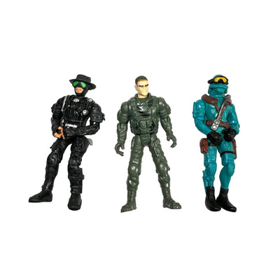 Lanard Action Figure CORPS ELITE Carlos Gills Perez Commando The Shark Frogman