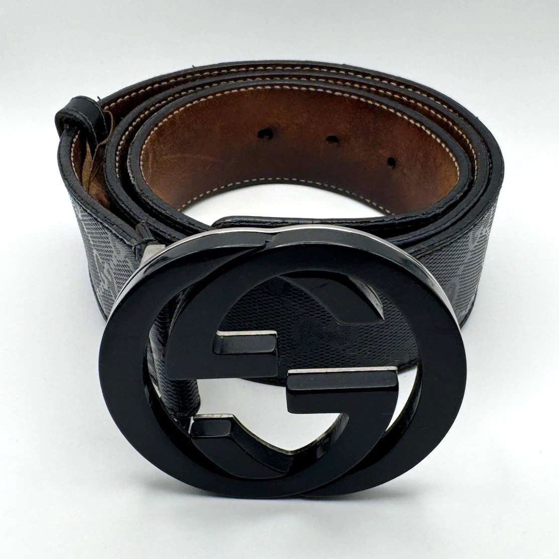 gucci interlocking belt products for sale | eBay