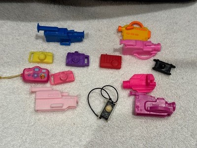 Barbie Camera Bundle Camcorders Video Vintage-Modern Assorted colors Some TLC 