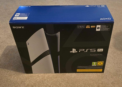 PlayStation 5 Pro Konsole 2TB, Weiß - Brandneu, Open Box (mit Controller)