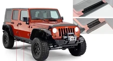 Bushwacker Trail Armor Rocker Panel Covers for 07-18 Jeep Wrangler JK 4-Door