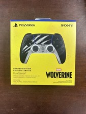PlayStation 5 DualSense Marvel  s Wolverine Adamantium Silver PS5 Exclusive NEW