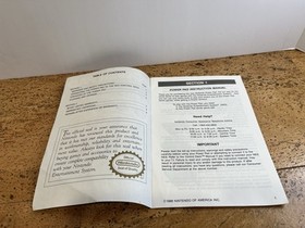 Power Pad Instruction Manual (PWP-1) Nintendo, 1988, Manual Only, NES, VGC