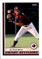 2010 Cotuit Kettleers Choice #18 Deven Marrero Davie Florida FL Baseball Card