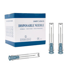 23 Gauge 1 Inch Needle 100 Pack , Luer Lock Industrial Accessories Needles,Indiv