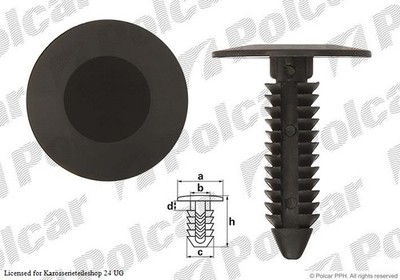 Befestigung Clip Clips für Chrysler Voyager IV RG RS 04-08
