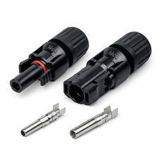 MC4 Solarstecker IP67 – 1000V / 1500V DC – PV Stecker für 4–6 mm² Solarkabel