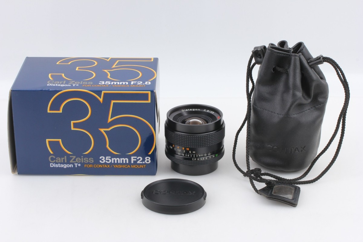 MMJ [MINT Boxed] Contax Carl Zeiss Distagon T* 35mm f2.8