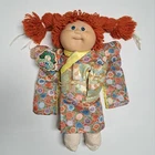 Vintage Tsukuda Cabbage Patch Kid HM3 Red Hair Girl Loop Kimono Japanese Doll