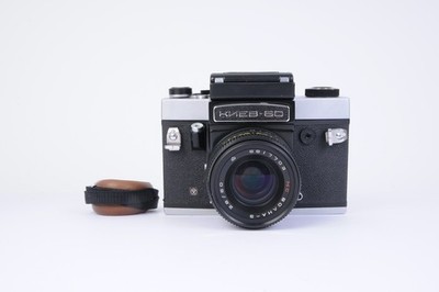 Kiev-60 (Gehäuse) + MC 80mm 1:2.8 (Tested!) Top! FOTO JESCHNER KASSEL 