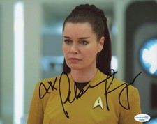 Rebecca Romijn Star Trek Autographed Signed 8x10 Photo ACOA