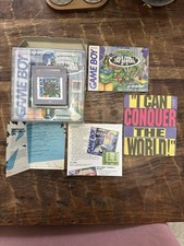 TMNT II  Back from the Sewer Gameboy CIB Cart Box Manual Inserts Poster Reg Card