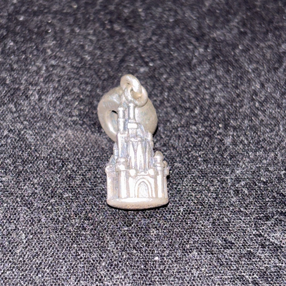 Pandora Disney World Cinderella Princess Castle Dangle Charm S925 ALE. Retired - Bild 3 von 4