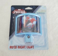 Night Light Spider Man LED Marvel Ultimate Logo Plug In Sensor Indoor New