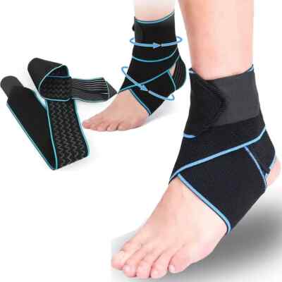Knöchelstützgurt Kompressionswickel medizinische Bandage Zahnspange Fußschmerzlinderung UK