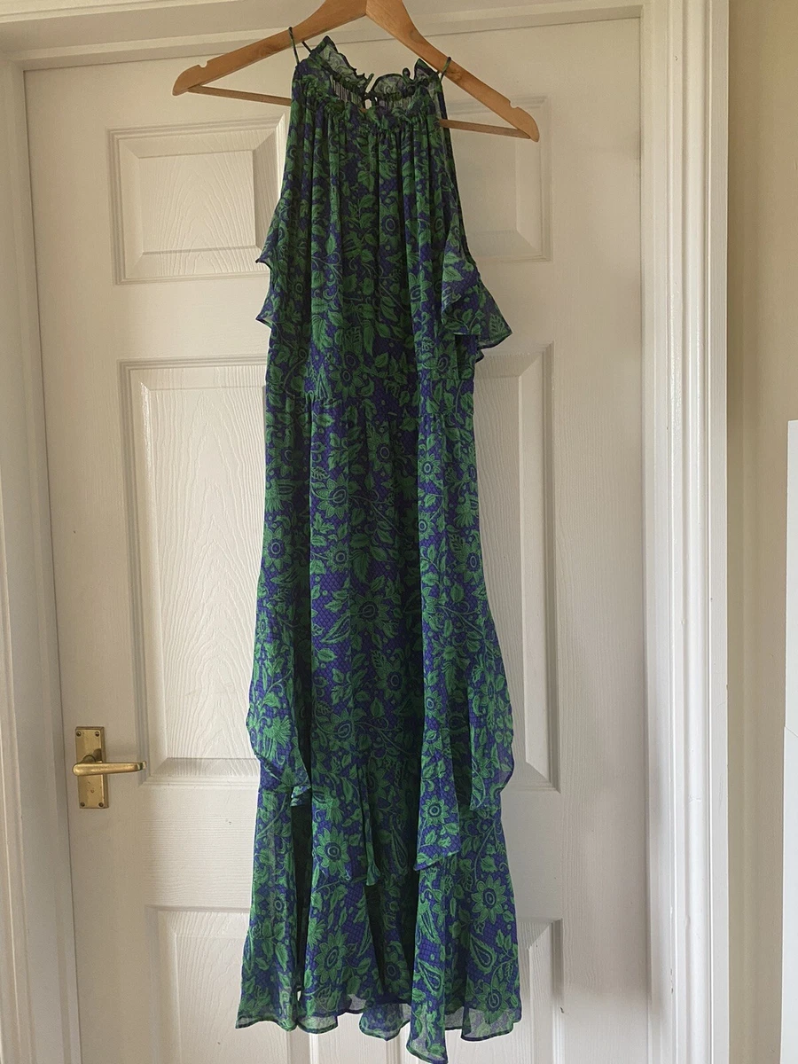 Whistles devina henna print midi dress 2025