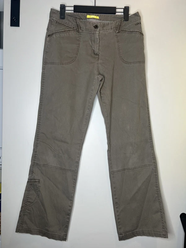 lole corduroy hiking travel outdoor flare cargo pants