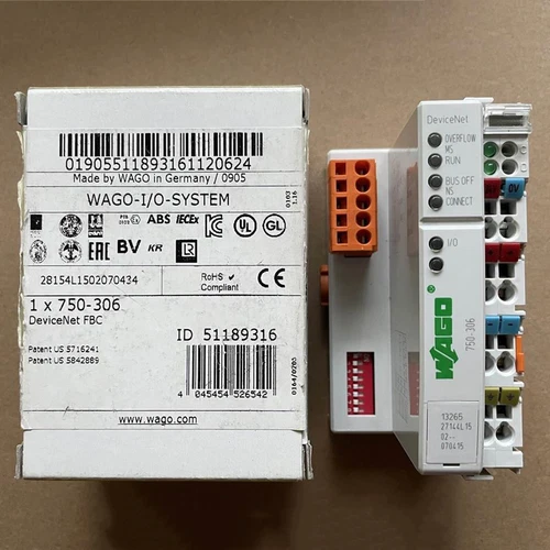 1PC Wago 750-306 PLC Module 750306 New In Box Expedited Shipping - Picture 2 of 2