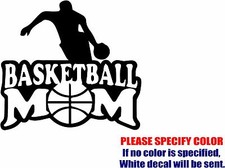 Vinyl Decal Sticker - Basketball Mom 03 Car Car Truck Bumper Sports JDM Fun 6"