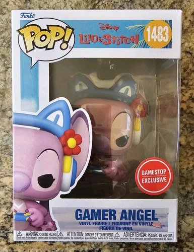 Funko POP! Lilo and Stitch Gamer Angel 1483 Game Stop Exclusive 