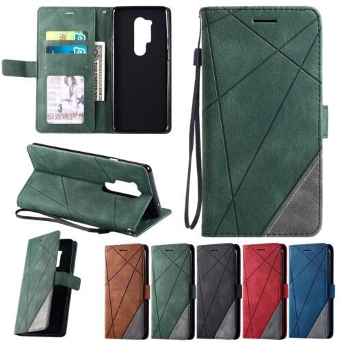 Flip Case One Plus 8 Oneplus 8 Pro HandyHülle PU Echt Leder SchutzTasche Cover - Bild 1 von 17