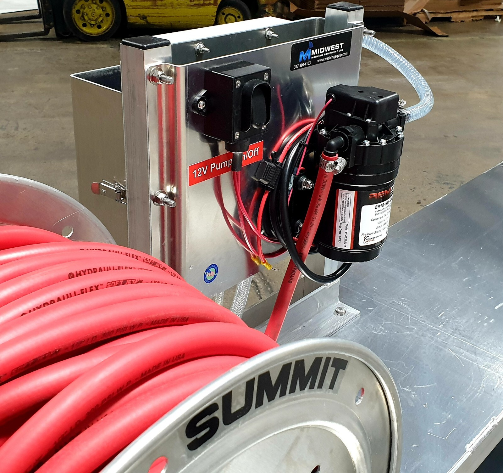 Midwest Washing Equipment Pressure Washer & Soft Wash Truck Skid eBay