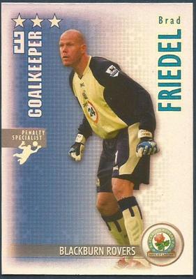 SHOOT OUT 2006-2007-BLACKBURN ROVERS-BRAD FRIEDEL-STRAFENSPEZIALIST-SILBERFOLIE