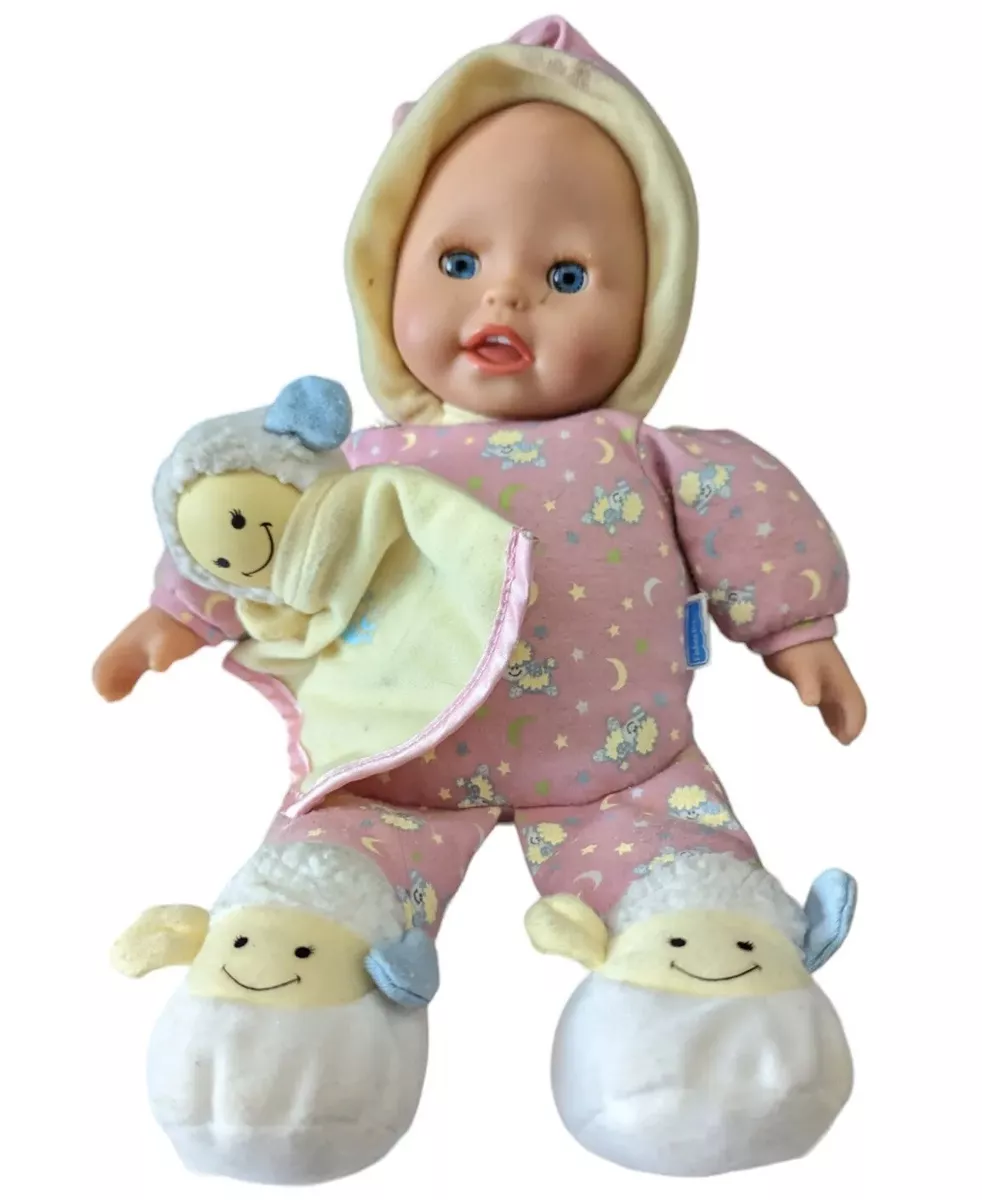 Fisher Price Little Mommy Bedtime Baby Doll Lamb Light Up Musical Doll Lullaby