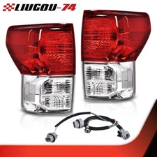 Pair Tail Lights Brake Lamps Set Left & Right Fit For 2007-2013 Toyota Tundra 
