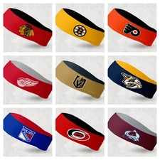 Reversible NHL Teams Headband Stretch Headband Pick any Team