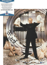 TV HOST REGIS PHILBIN SIGNED LIVE WITH KELLY 8x10 PHOTO F LEGEND BECKETT COA BAS