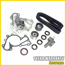 Timing Belt Water Pump Set V-Belt Hydraulic Tensioner for Hyundai Kia 2.5L 2.7L