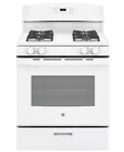Ge Jgbs60Dekww 30" 4.8 cu. ft. White Freestanding 4 Burner Gas Range