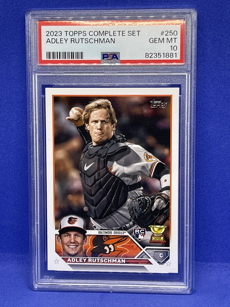 2023 Topps Complete Set Adley Rutschman #250 PSA 10 Orioles | eBay