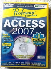 72059 - Professore Insegna Microsoft Access 2007 [NUOVO/SIGILLATO] - PC (2006) Windo