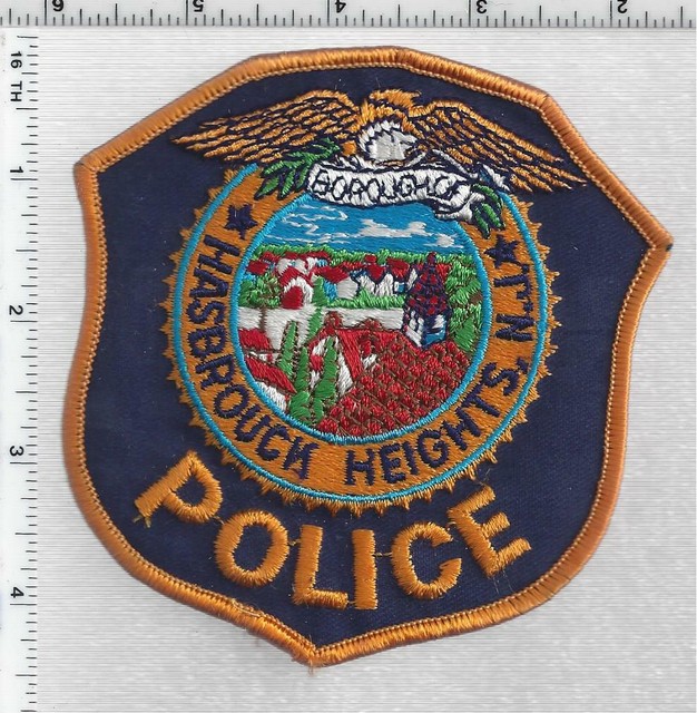 Hasbrouck Heights Police (New Jersey) 2nd Issue Shoulder Patch eBay