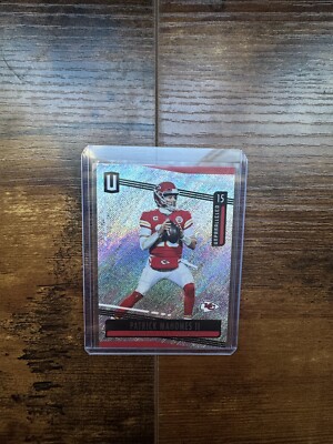 2019 Patrick MahomesII Panini Unparelled Flight Silver Refractor #82 KC Chiefs