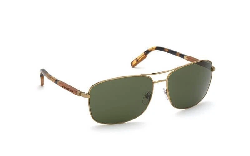 Gafas de sol Ermenegildo Zegna EZ 0176 34N doradas de metal aviador 66-16-135 Foto 3 de 3