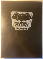 Bob Kane Batman Sunday Strips 1943-1946 1st Ed Hardcover Kitchen Sink 1991