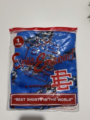 Eric Emanuel Matty Boy Mesh Shorts Blue/Red - Size Medium - Brand New