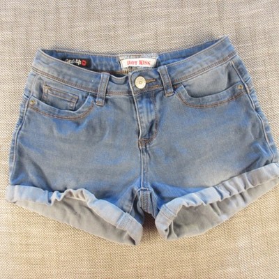 Hot Kiss Get the Lift Size 3 hot pants Rayon/poly/cotton/spandex 3'' inseam