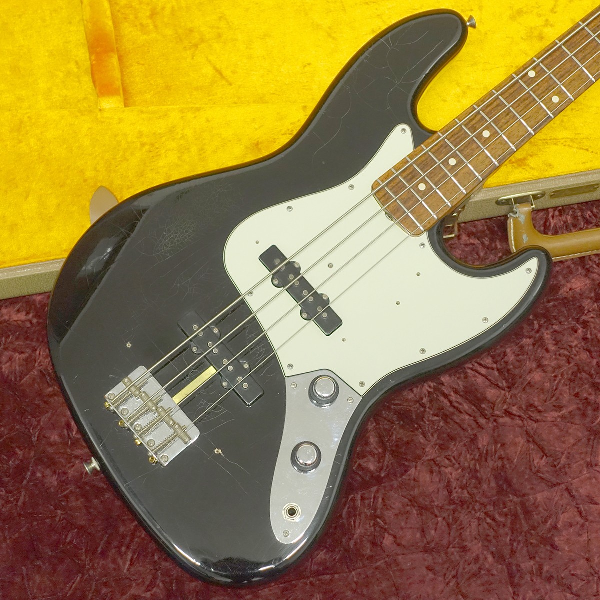 Fender Custom Shop 1961 Jazz Bass Closet Classic Black 2012 (no260908)