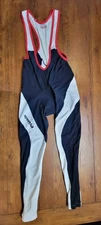 Sportful Mens Large Cycling Bibtights 27" 16" (8.5/10) Thermal Polyamide L Vtg