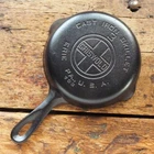 Vintage GRISWOLD Cast Iron SKILLET Frying Pan # 3 LARGE BLOCK LOGO - Ironspoon