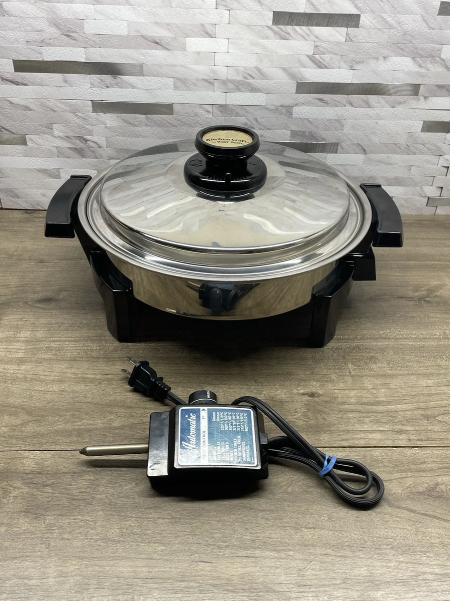 West Bend Stainless Steel Electric Skillets for sale | eBay